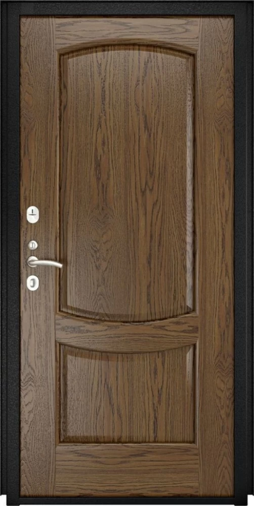 Входная дверь ДвериПРО Д-68 Лаура-2 (16мм, светлый мореный дуб) DPRO197027 внутренняя сторона