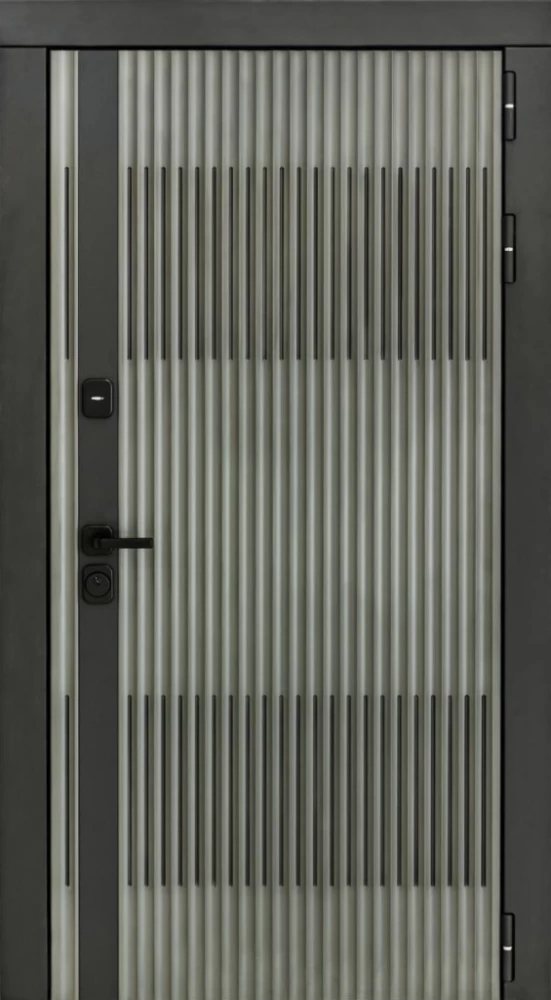 Входная дверь ДвериПРО Elfy ФЛ-707 (10мм, белый софт) DPRO196589 внешняя сторона