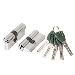 Цилиндровый механизм (A200/80) A2000Key80(30+10+40) SN никель