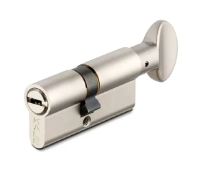 Цилиндровый механизм с вертушкой 164 BM/75 (30+10+35) mm никель 5 кл.