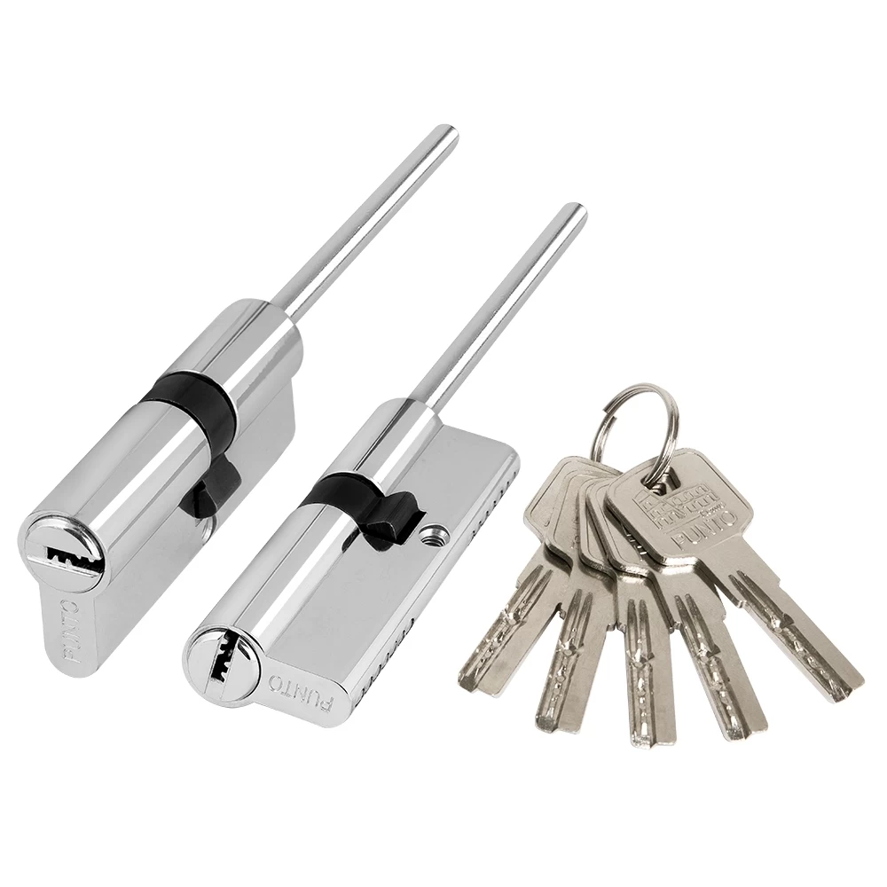 Фото Цилиндровый механизм Z3007Tang100(65+10+25) со штоком CP хром