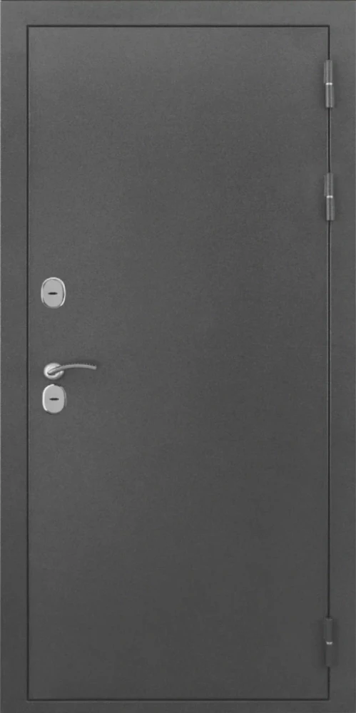 Входная дверь ДвериПРО L-Термо серебро фл-608 винорит white DPRO198126 внешняя сторона