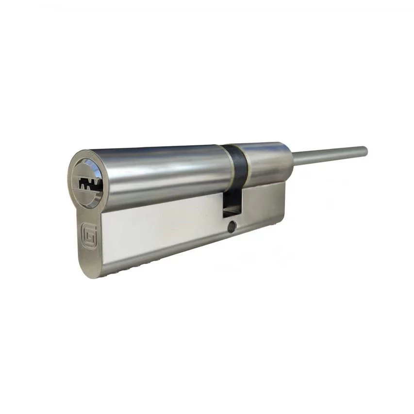 Фото Цилиндровый механизм со штоком GS TERMO 77 мм (46/31/70SH) Ni никель 5 кл. /128:7373/